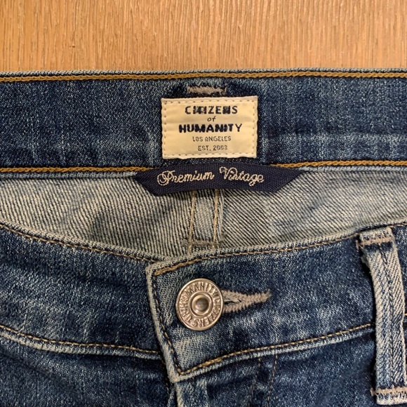 Citizens of Humanity Emerson Slim Boyfriend Size 27 Premium Vintage - Picture 6 of 9